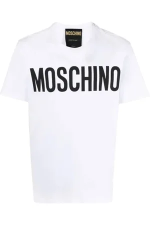Moschino Herren, Oberteile, Weiß, MGröße: