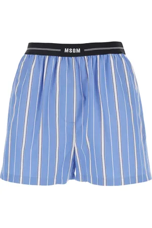 Msgm Damen, Shorts, Blau, SGröße: