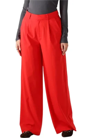 Alix the label Damen, Hosen, Rot, SGröße: