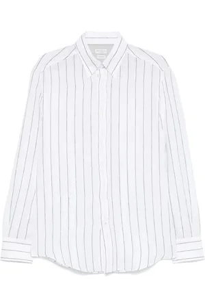 Brunello Cucinelli Herren, Shirts, Weiß, SGröße: