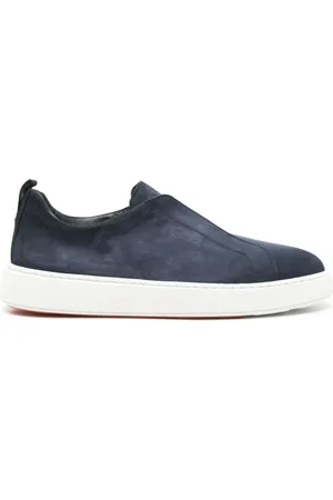 santoni Herren, Schuhe, Blau, 42 1/2 EUGröße: