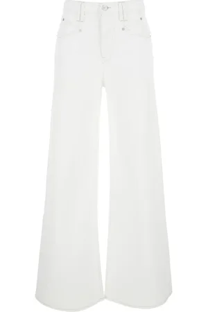 Isabel Marant Damen, Jeans, Weiß, 2XSGröße: