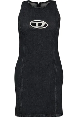 Diesel Damen, Kleider, Schwarzk, LGröße: