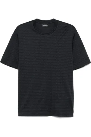 Emporio Armani Herren, Oberteile, Schwarzk, LGröße: