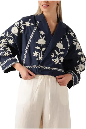 Antik Batik Damen, Jacken, Blau, MGröße: