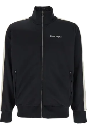 Palm Angels Herren, Sweatshirts & Hoodies, Schwarzk, MGröße: