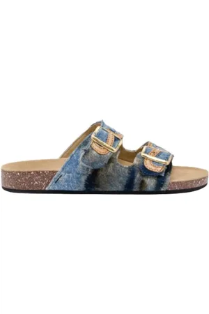 CLARIS VIROT Damen, Schuhe, Blau, 39 EUGröße: