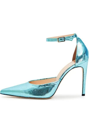 CESARE GASPARI Damen, Schuhe, Blau, 40 EUGröße: