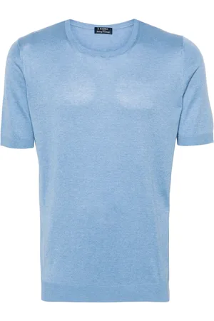 BARBA Herren, Oberteile, Blau, XLGröße: