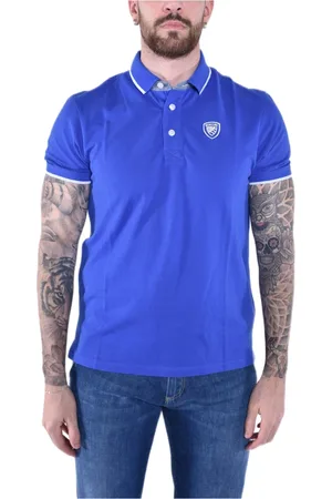 Blauer Herren, Oberteile, Blau, LGröße: