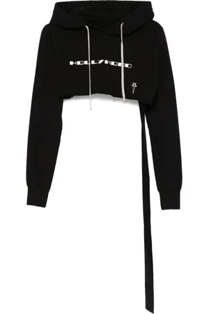 Rick Owens Damen, Sweatshirts & Hoodies, Schwarzk, LGröße: