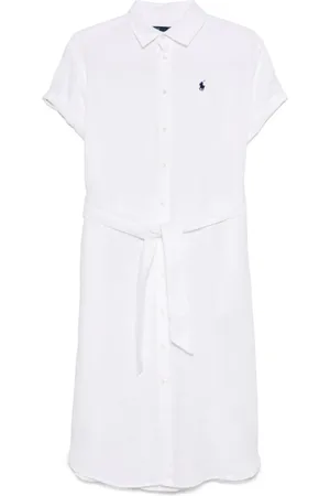 Ralph Lauren Damen, Kleider, Weiß, LGröße: