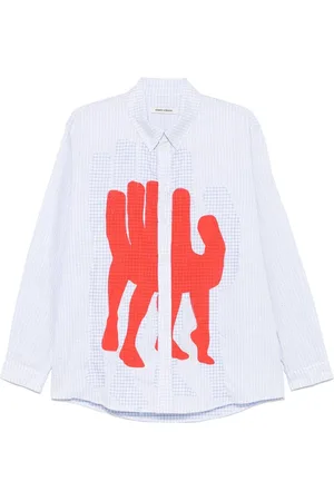 HENRIK VIBSKOV Herren, Shirts, Weiß, MGröße: