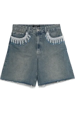 PATBO Damen, Shorts, Blau, SGröße: