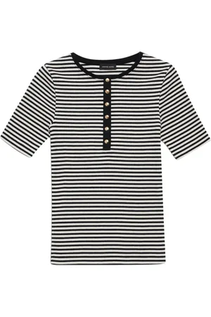 ANINE BING Damen, Oberteile, Schwarzk, SGröße: