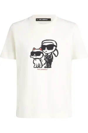 Karl Lagerfeld Damen, Oberteile, Weiß, MGröße: