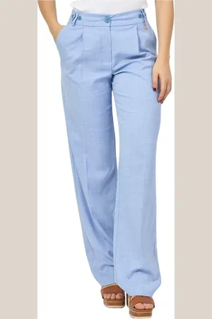 Fracomina Damen, Hosen, Blau, XSGröße: