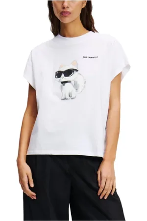 Karl Lagerfeld Damen, Oberteile, Weiß, LGröße: