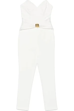 Elisabetta Franchi Damen, Jumpsuits & Playsuits, Weiß, SGröße: