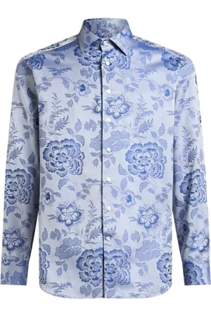 Etro Herren, Shirts, Blau, LGröße: