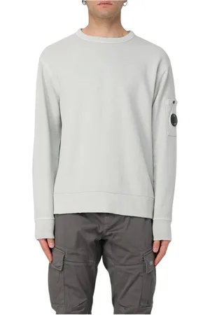 C.P. Company Herren, Sweatshirts & Hoodies, Grau, MGröße: