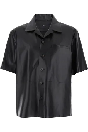 arma leder Herren, Shirts, Schwarzk, LGröße: