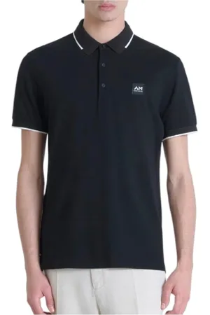 Antony Morato Herren, Oberteile, Schwarzk, LGröße: