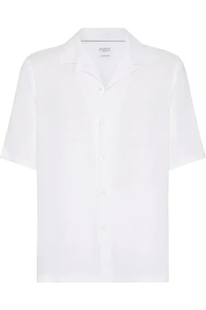 Brunello Cucinelli Herren, Shirts, Weiß, XLGröße: