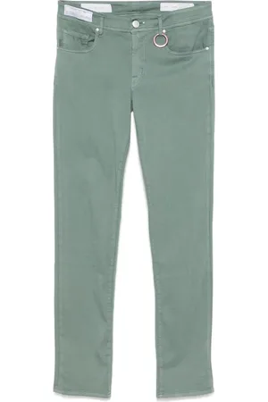 sartoria tramarossa Herren, Hosen, Grün, W35Größe: