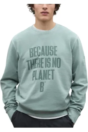 ECOALF Herren, Sweatshirts & Hoodies, Grün, XLGröße: