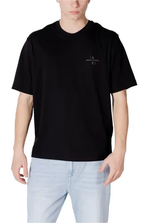 Armani Exchange Herren, Oberteile, Schwarzk, LGröße: