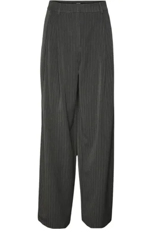 VERO MODA Damen, Hosen, Grau, MGröße: