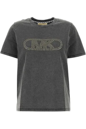 Michael Kors Damen, Oberteile, Schwarzk, SGröße: