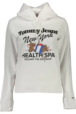 Tommy Hilfiger Damen, Sweatshirts & Hoodies, Weiß, MGröße: