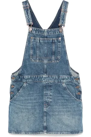 7 for all Mankind Damen, Jumpsuits & Playsuits, Blau, MGröße: