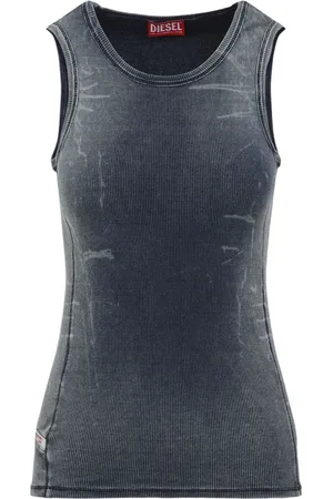 Diesel Damen, Oberteile, Blau, XLGröße: