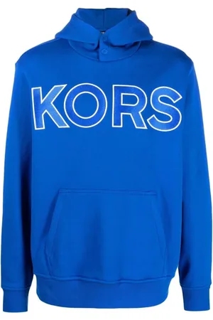 Michael Kors Herren, Sweatshirts & Hoodies, Blau, LGröße:
