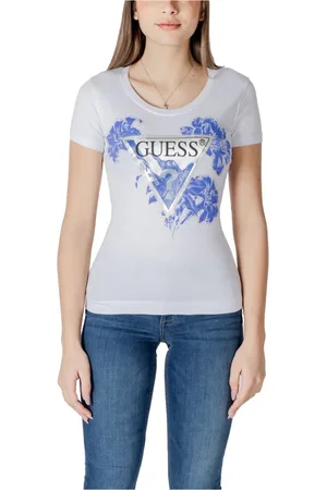 Guess Damen, Oberteile, Weiß, SGröße: