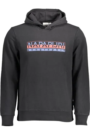 Napapijri Herren, Sweatshirts & Hoodies, Schwarzk, 2XLGröße: