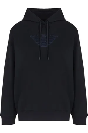 Emporio Armani Herren, Sweatshirts & Hoodies, Blau, XLGröße: