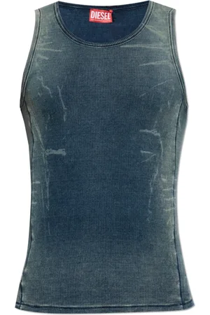 Diesel Unisex, Oberteile, Blau, SGröße: