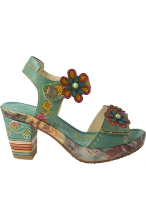 LAURA VITA Damen, Schuhe, Grün, 36 EUGröße: