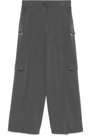 Pinko Damen, Hosen, Grau, MGröße: