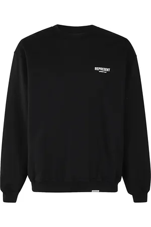 Represent Herren, Sweatshirts & Hoodies, Schwarzk, SGröße: