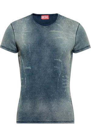 Diesel Unisex, Oberteile, Blau, MGröße: