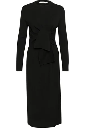 INWEAR Damen, Kleider, Schwarzk, MGröße: