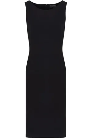 Emporio Armani Damen, Kleider, Schwarzk, MGröße: