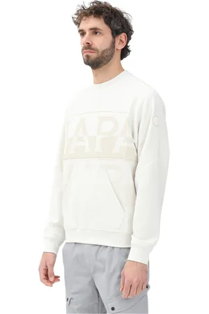 Napapijri Herren, Sweatshirts & Hoodies, Weiß, MGröße: