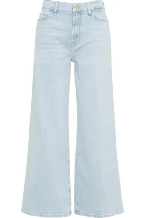 7 for all Mankind Damen, Jeans, Blau, W29Größe: