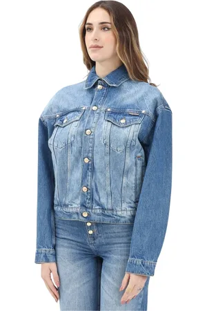 Roberto Cavalli Damen, Jacken, Blau, MGröße: